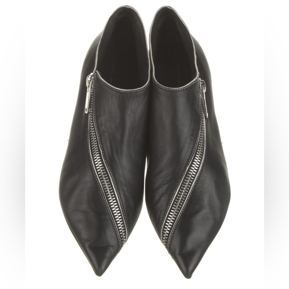 Celine Leather Zipper Flats - Picture 4 of 8